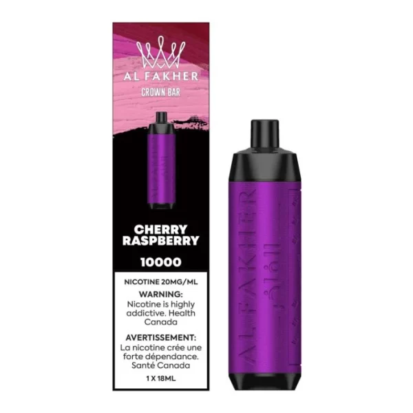 AL FAHKER CROWN BAR 10000 CHERRY RASPBERRY