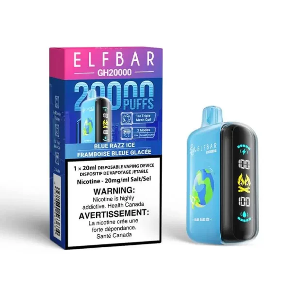 ELF BAR GH 20000 BLUE RAZZ ICE