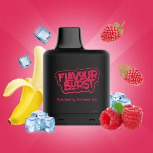 Raspberry Banana Ice - Flavour Burst X Pods