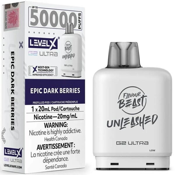 EPIC DARK BERRIES (FLAVOUR BEAST G2 ULTRA 50K POD)