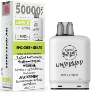 EPIC GREEN GRAPE (FLAVOUR BEAST G2 ULTRA 50K POD)