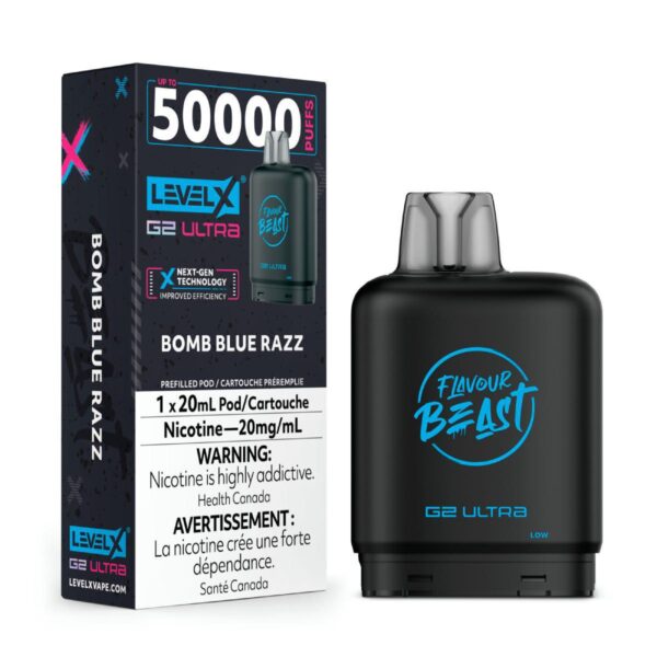 BOMB BLUE RAZZ G2 ULTRA