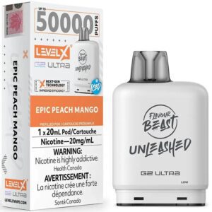 EPIC PEACH MANGO (FLAVOUR BEAST G2 ULTRA 50K POD)