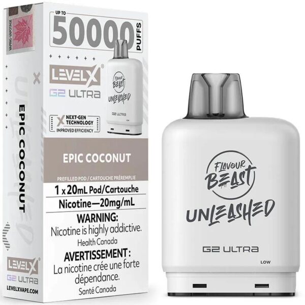 EPIC COCONUT (FLAVOUR BEAST G2 ULTRA 50K POD)