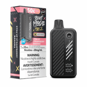 Str8 Up Strawberry Banana (Flavour Beast Mode Max 2 50K)