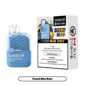 Peach Blue Razz (Oxbar Mini 1200)