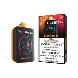 Mango Peach Ice (STLTH x Geekbar 80K)