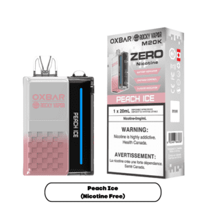 Peach Ice (Oxbar M20K) - 0% Nicotine