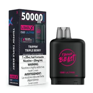 Trippin' Triple Berry (Level X  G2 Ultra 50K Pod)