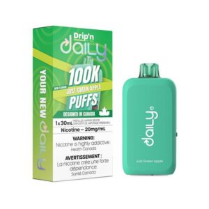 Just Green Apple (Drip' N Daily 100K)