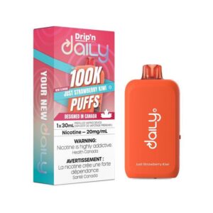 Just Strawberry Kiwi (Drip' N Daily 100K)