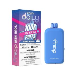Just Blue Razz (Drip' N Daily 100K)