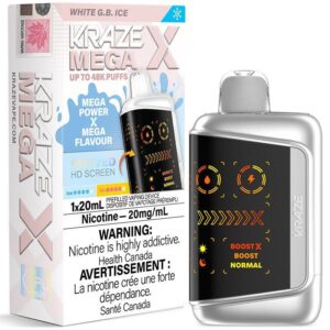 White G.B. Ice (Kraze Mega X 48K)