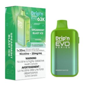 Spearmint Blast Ice (Drip' N Evo 63K)