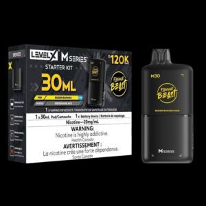 Bussin Banana (Level X M Series Starter Kit 120K Pod w/ Battery)