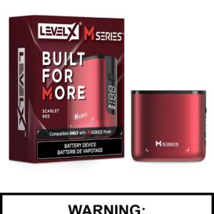 Scarlet Red (Level X M Series Battery)