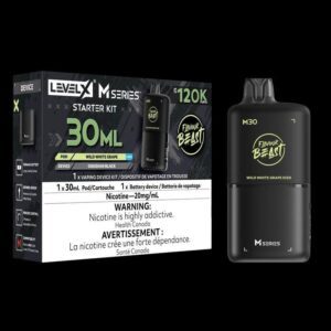 Wild White Grape Ice (Level X M Series Starter Kit 120K Pod w/ Battery)