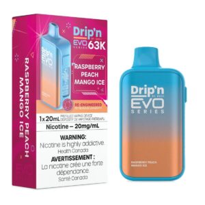 Raspberry Peach Mango (Drip' N Evo 63K)