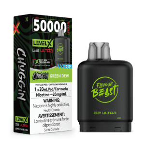 Chuggin' - Green Dew Iced (Level X G2 Ultra 50K Pod)