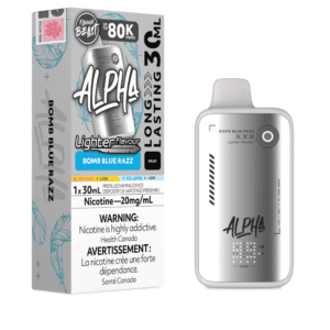 Light & Smooth - Bomb Blue Razz (Flavour Beats Alpha 80K)