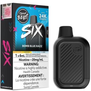 Bomb Blue Razz (Flavour Beast Six 24K 6ml)